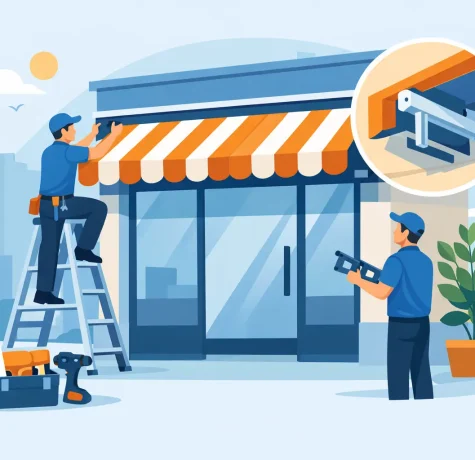 Awning Installation for Storefronts That Last
