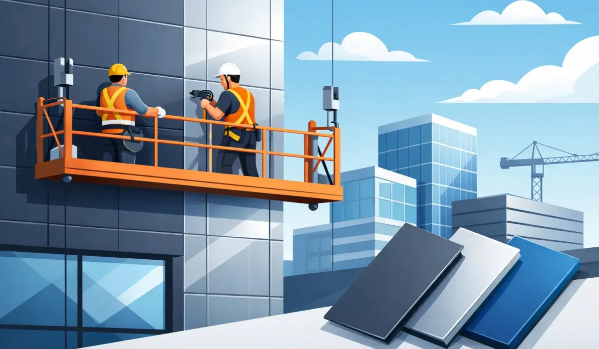 Commercial Metal Cladding Installation That Lasts