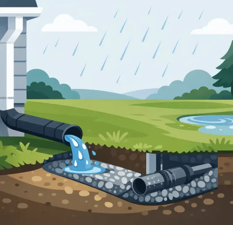 Foundation Drainage Downspout Extensions That Work