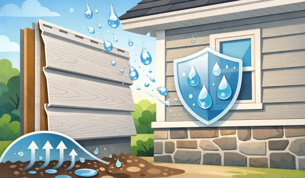 PVC Siding Moisture Resistance for Exterior Walls