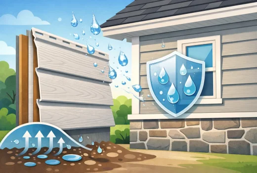PVC Siding Moisture Resistance for Exterior Walls
