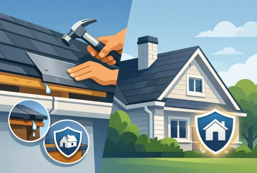 Roof Edge Flashing Repair That Protects Your Home