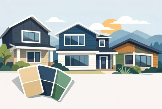 Modern Siding Color Combinations That Last