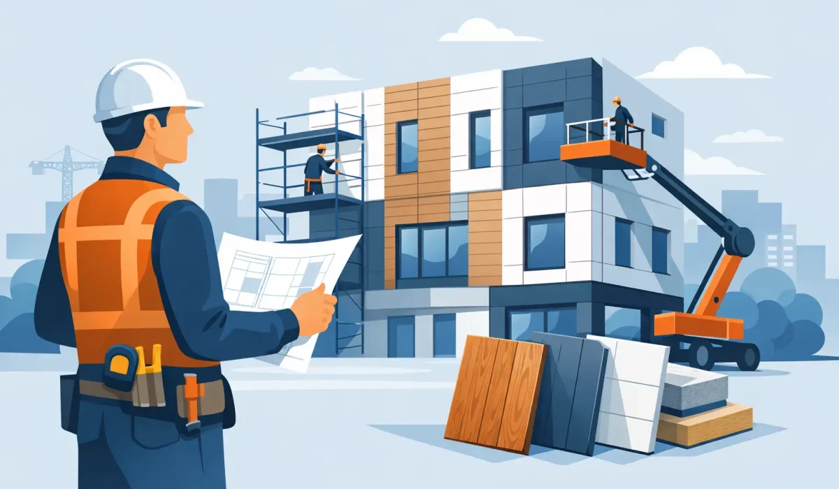 What an Exterior Cladding Contractor Should Deliver